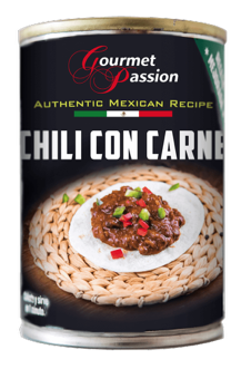 LATA CHILI CON CARNE (TERNERA)400 GRS*6 UDS