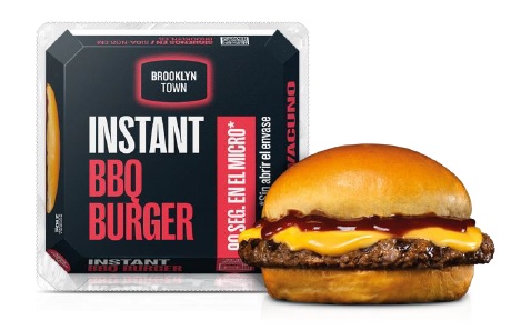 INSTANT BBQ BURGER 210 GRS X 6 UND BROOKLYN TOWN