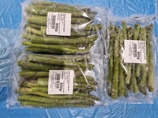 ESPARRAGO TRIGUERO ENTERO ULTRACONGELADO 500 grs * 12 uds