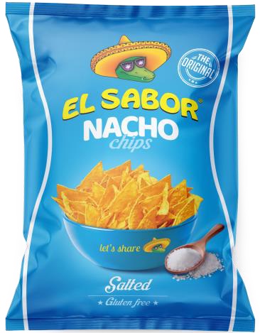 NACHO CHIPS SALADOS18x100g GLUTEN FREE