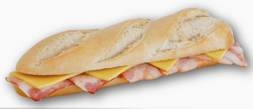 [26.01.1012] BOCADILLO BACON Y QUESO 200 GRS*6 UDS
