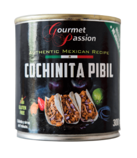 [08.13.CPF50] LATA COCHINITA PIBIL (CERDO) 300 GRS*6 UDS
