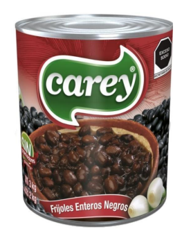 [08.02.SXU067] FRIJOLES NEGROS ENTEROS 3 KG*6UDS