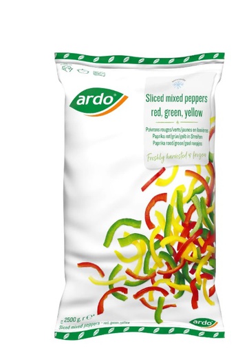 [12.01.10001244] PIMIENTO TRICOLOR TIRAS (4*2.5 KG)